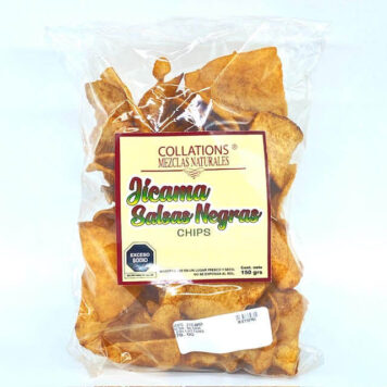 CHIPS JÍCAMA SALSA NEGRAS COLLATIONS