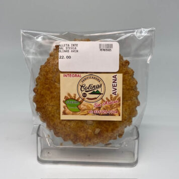 GALLETA INTEGRAL STEVIA COLINAS AVENA