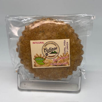 GALLETA INTEGRAL STEVIA COLINAS NOPAL ,PIÑA,LINAZA