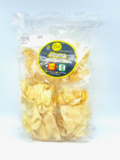 BOTANA DESHIDRATADA PUNTO DELI JÍCAMA LIMÓN  150 GR.
