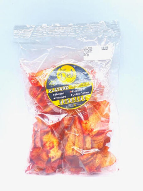 BOTANA DESHIDRATADA PUNTO DELI PLÁTANO PICOSITO 150 GR.