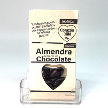 CORAZON DE CAFE 18 A 21 GRS ALMENDRA CON CHOCOLATE 18 A 21 GRS