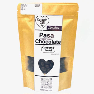 CORAZON DE CAFE PASAS CON CHOCOLATE 245 GR