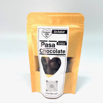 CORAZON DE CAFE BSA 90 GRS PASAS CON CHOCOLATE