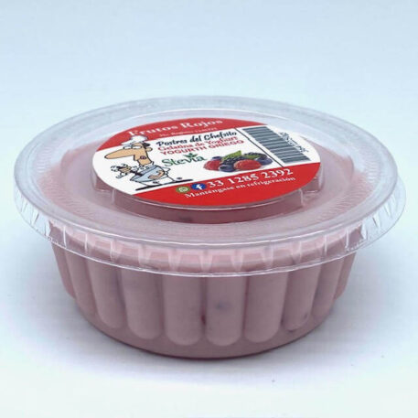 GELATINA FRUTOS ROJOS CHEFSITO INDIVIDUAL