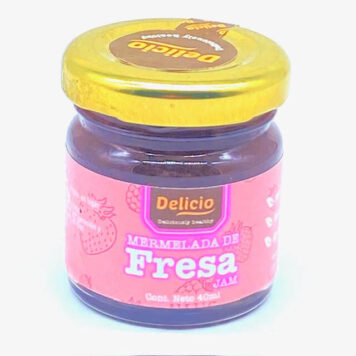 MERMELADA FRESA 40ML ALULOSA DEMEX