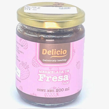 MERMELADA DE FRESA CON ALULOSA 200ML DEMEX