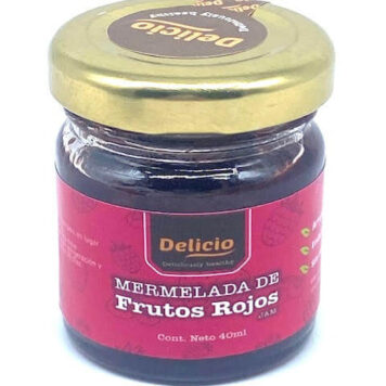 MERMELADA FRUTOS ROJOS 40ML ALULOSA DEMEX